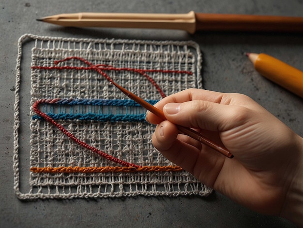 Etapy tworzenia haftu