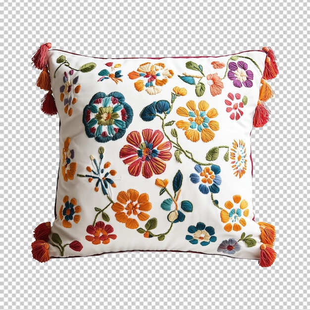 Ręcznie wyszyty wzór